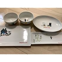 リサとガスパール　お皿他 Amazon.co.jp: リサとガスパール （お皿セット）5点セット : ホーム